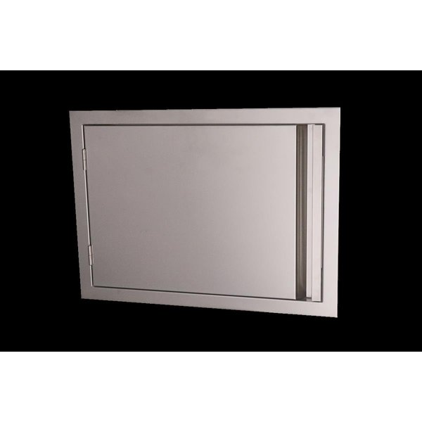 Cgproducts 24.5 X 17.5 in. Valiant Stainless Horizontal Door-Reversible VDH1